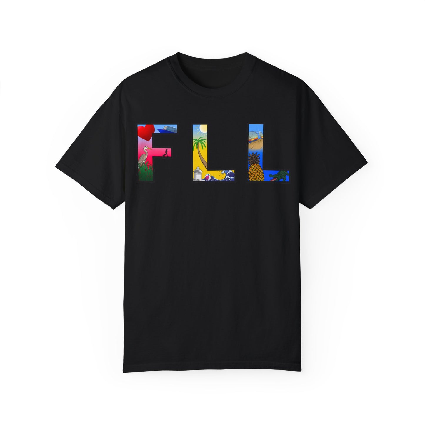 FLL Graphic Unisex T-Shirt - Vibrant Casual Wear for Travel Lovers