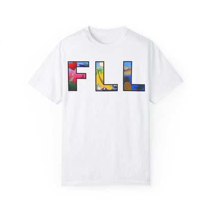 FLL Graphic Unisex T-Shirt - Vibrant Casual Wear for Travel Lovers