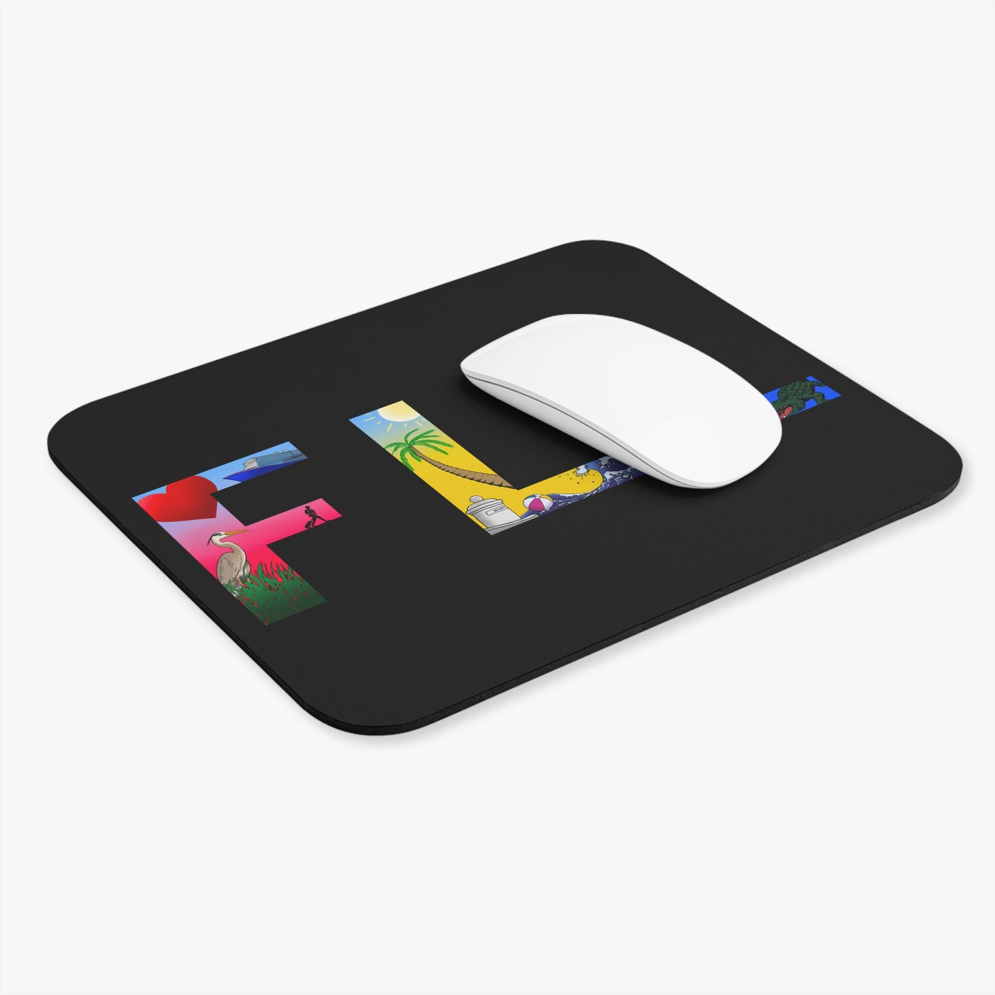 Colorful FLL Design Mouse Pad - Fun & Trendy Desk Accessory