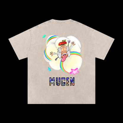 ONE PIECE EGGHEAD DOUBLED SIDED TEE