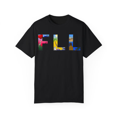 FLL Graphic Unisex T-Shirt - Vibrant Casual Wear for Travel Lovers
