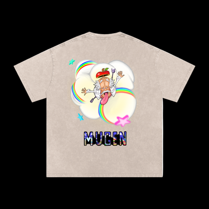 ONE PIECE EGGHEAD DOUBLED SIDED TEE