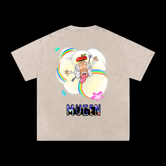 ONE PIECE EGGHEAD DOUBLED SIDED TEE