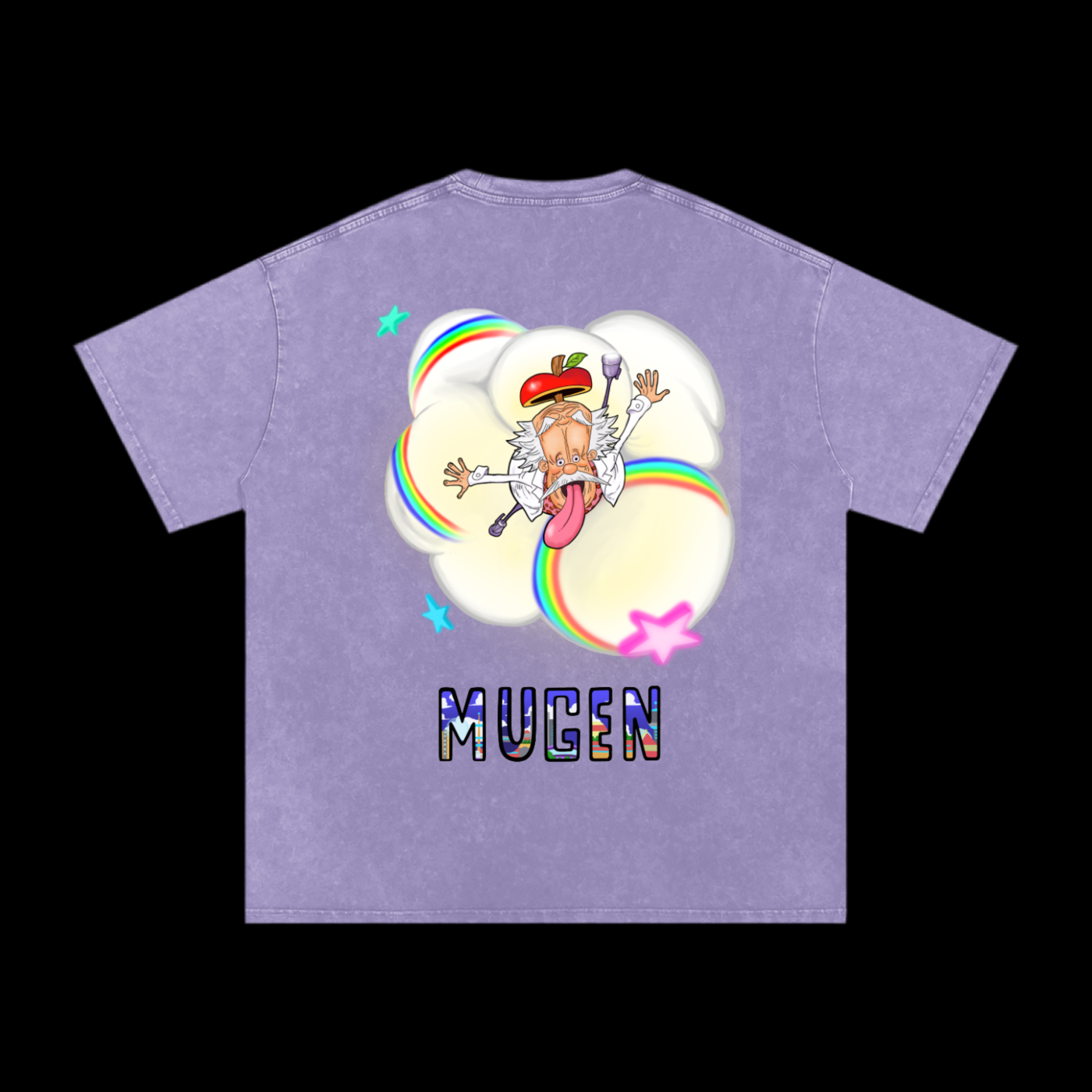 ONE PIECE EGGHEAD DOUBLED SIDED TEE