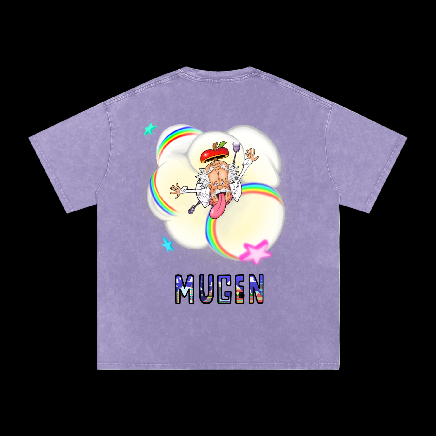 ONE PIECE EGGHEAD DOUBLED SIDED TEE